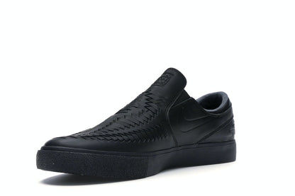 Nike SB Zoom Stefan Janoski Slip RM Crafted Woven Black
