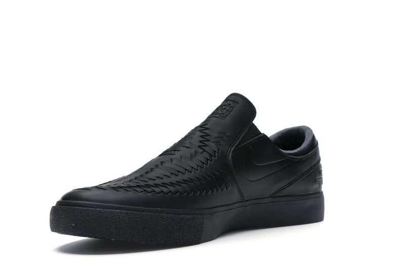 Nike SB Zoom Stefan Janoski Slip RM Crafted Woven Black