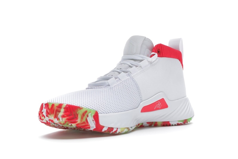 adidas Dame 5 White Multi