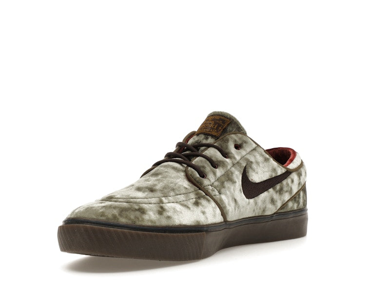 Nike SB Zoom Janoski OG+ SE Medium Olive Baroque Brown Dark Team Red Velvet Brown