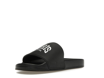 Balenciaga City Pool Slide Paris Black