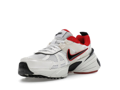 Nike V2K Run Metallic White University Red