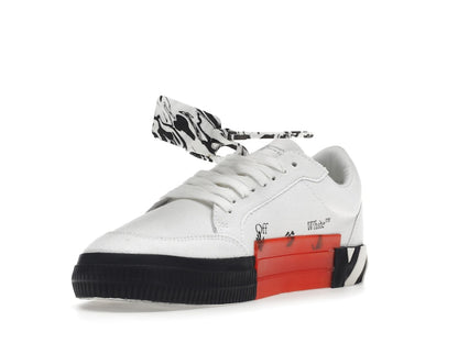 OFF-WHITE Vulcanized Low Canvas White Black