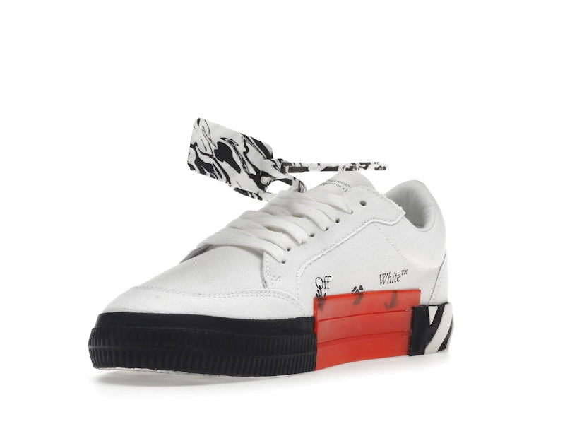 OFF-WHITE Vulcanized Low Canvas White Black