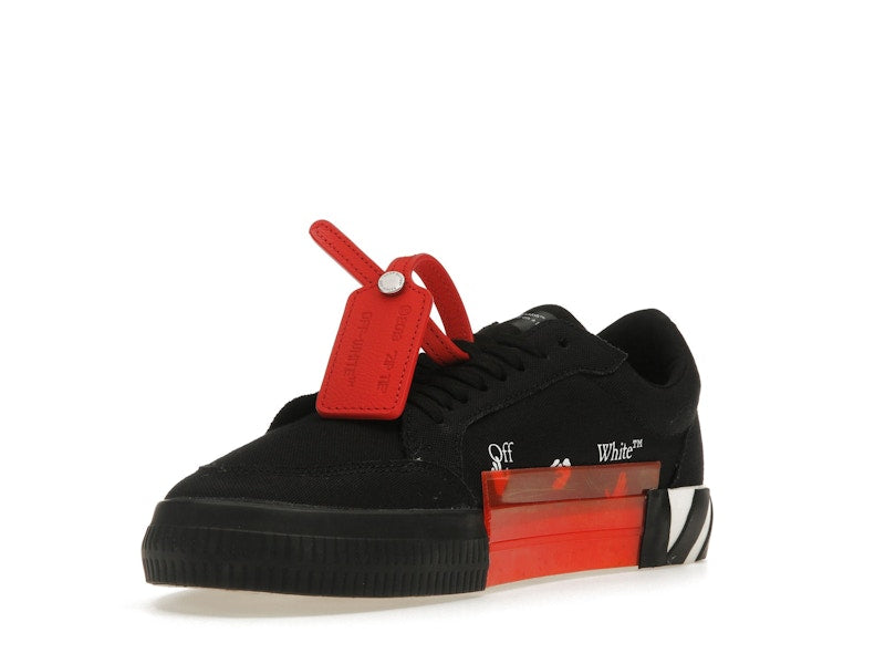 OFF-WHITE Vulcanized Low Black Orange Canvas