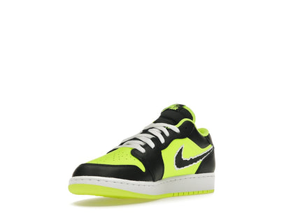 Jordan 1 Low SE Black Cat Volt (GS)