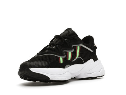 adidas Ozweego Core Black Solar Green (GS)