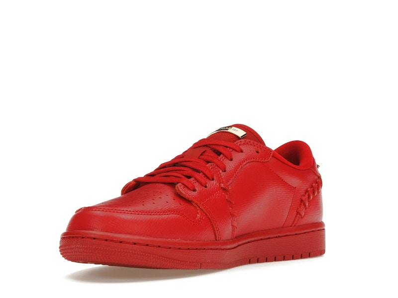 Jordan 1 Low Method of Make Gym Red Metallic Gold (Women's)