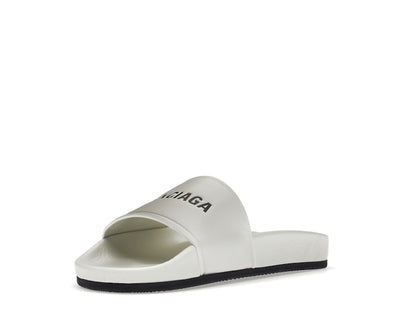 Balenciaga Pool Slide White Black (Women's)