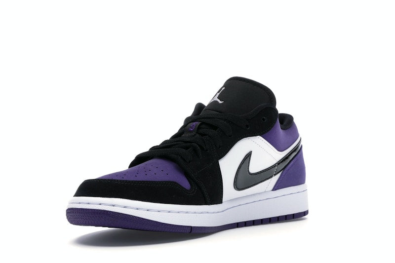 Jordan 1 Low Court Purple
