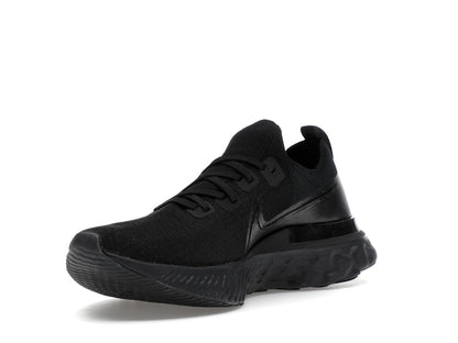 Nike React Infinity Run Flyknit Triple Black