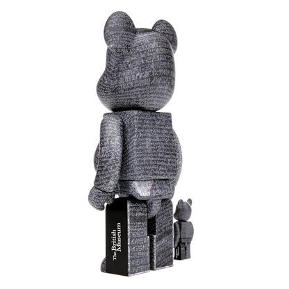 Bearbrick The British Museum (The Rosetta Stone) 100% & 400% Set