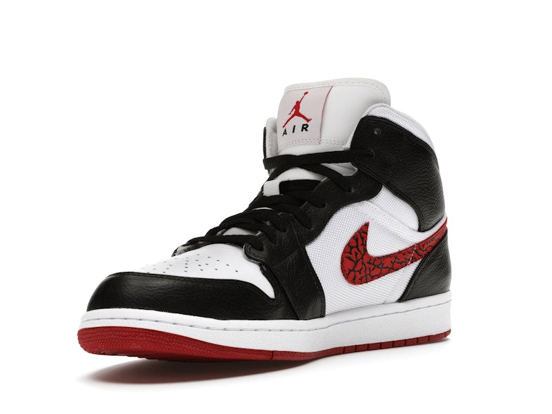 Jordan 1 Phat White Red Black (Elephant Print)