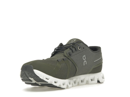 On Running Cloud 5 Olive Green White