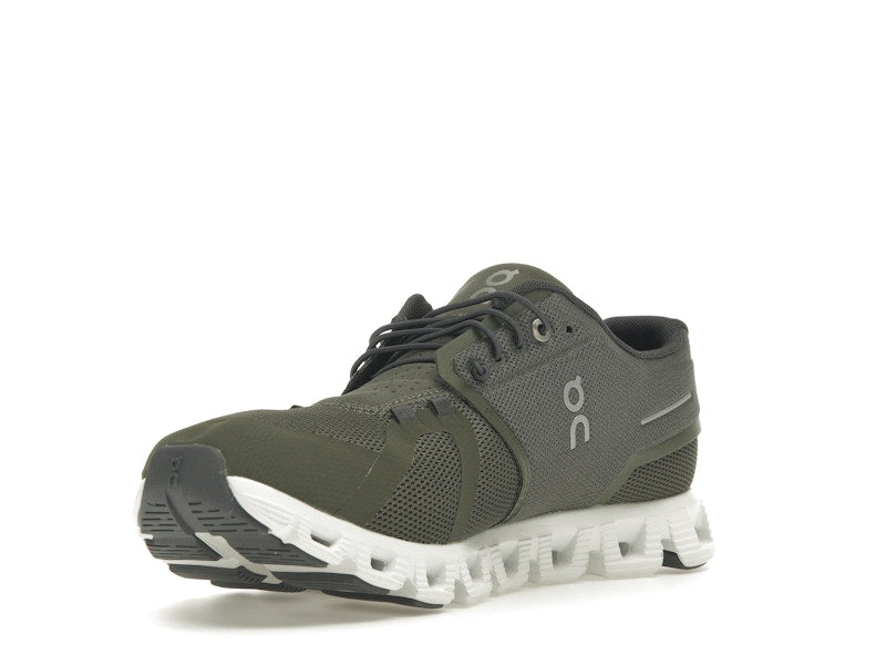 On Running Cloud 5 Olive Green White
