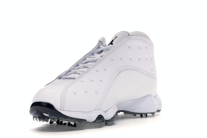 Jordan 13 Retro Golf Cleat White Black