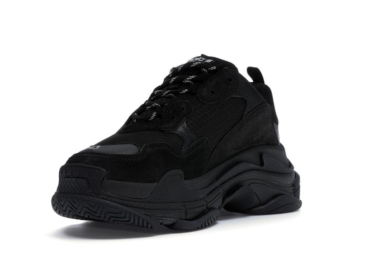 Balenciaga Triple S Triple Black (2018 Reissue) (Nondistressed)