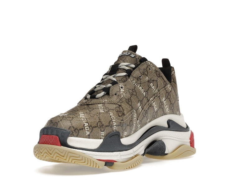 Gucci x Balenciaga The Hacker Project Triple S Beige