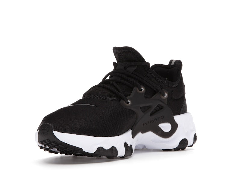 Nike React Presto Black White Off Noir