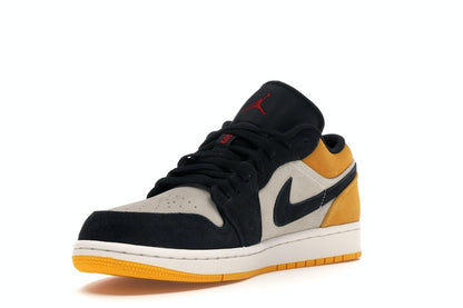 Jordan 1 Low Sail University Gold Black