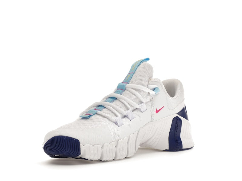 Nike Free Metcon 5 White Aquarius Blue