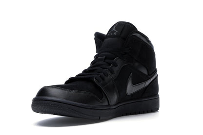 Jordan 1 Mid Triple Black (2018)