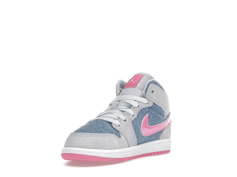 Jordan 1 Mid SE Denim Sequin (PS)