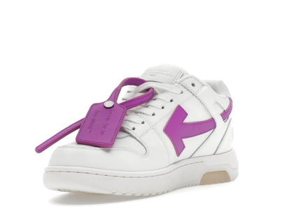 OFF-WHITE Out Of Office OOO Low Tops White Purple (Women's)