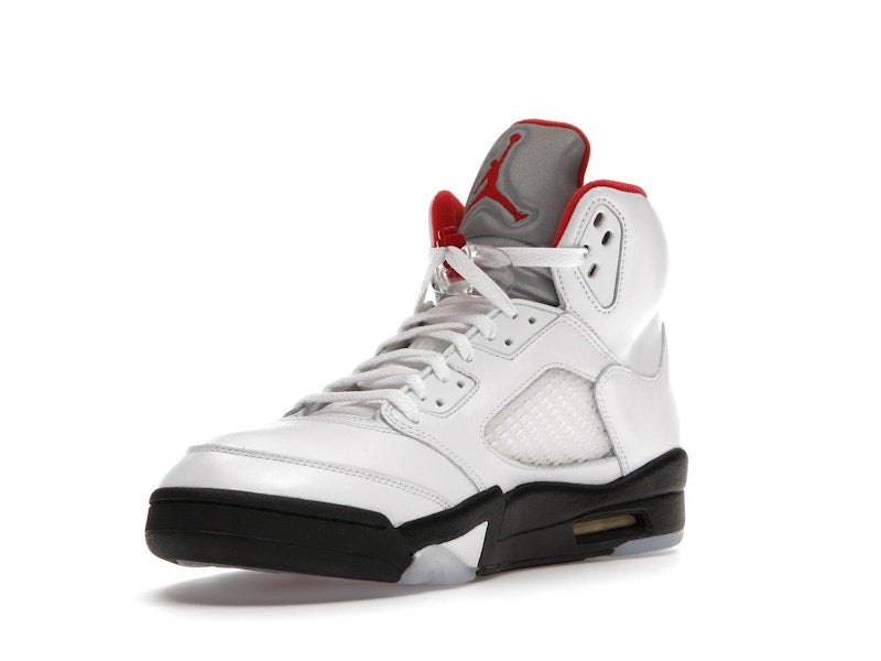 Jordan 5 Retro Fire Red Silver Tongue (2020)