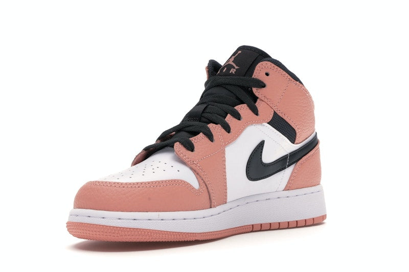 Jordan 1 Mid Pink Quartz (GS)