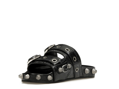 Balenciaga Cagole Sandals Black