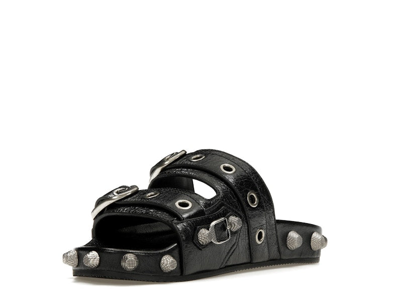 Balenciaga Cagole Sandals Black
