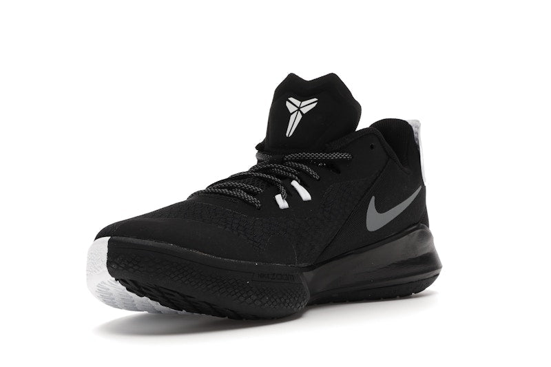 Nike Mamba Fury Black White Smoke Grey