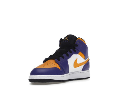 Jordan 1 Mid Lakers (2022) (GS)