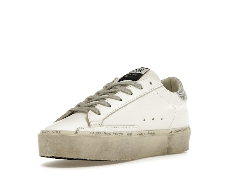 Golden Goose Hi Star White Silver (Women's)