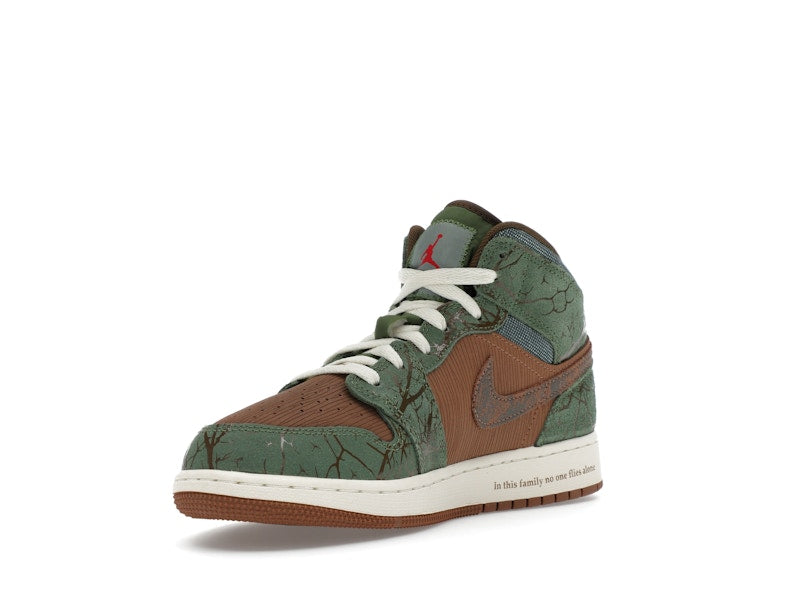 Jordan 1 Mid Treeline (GS)