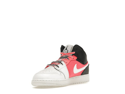 Jordan 1 Mid SE White Black Infrared (GS)