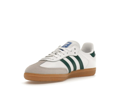 adidas Samba OG White Collegiate Green Gum (Kids)