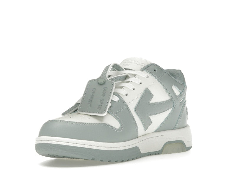 OFF-WHITE Out Of Office OOO Low Tops White Grey