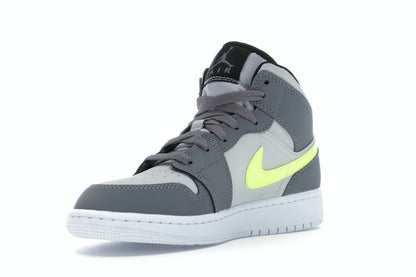 Jordan 1 Mid Gunsmoke Volt (GS)