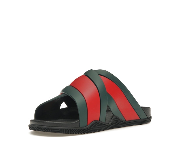 Gucci Web Slide Black Rubber