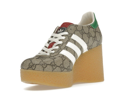 adidas x Gucci Gazelle Wedge Beige GG Monogram (Women's)