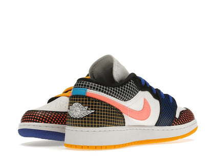 Jordan 1 Low MMD Multi-Color Grid (GS)