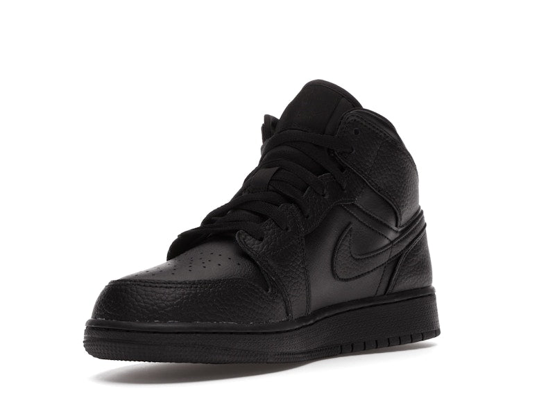 Jordan 1 Mid Black (GS)