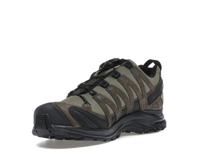 Salomon XA Pro 3D Distressed Leather Dark Earth Black
