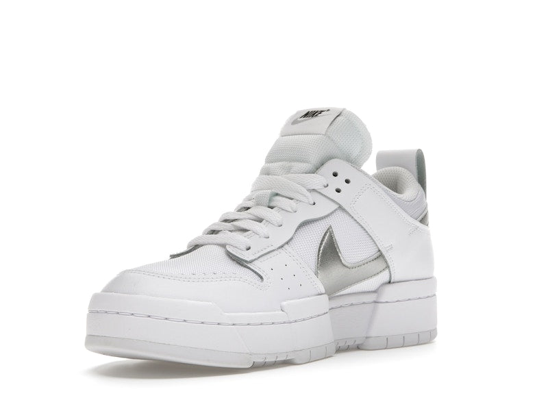 Nike Dunk Low Disrupt White Silver (Women's)