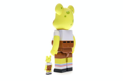 Bearbrick Spongebob 100% & 400% Set Yellow