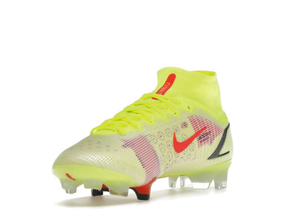 Nike Mercurial Superfly 8 Elite FG Volt Black Bright Crimson
