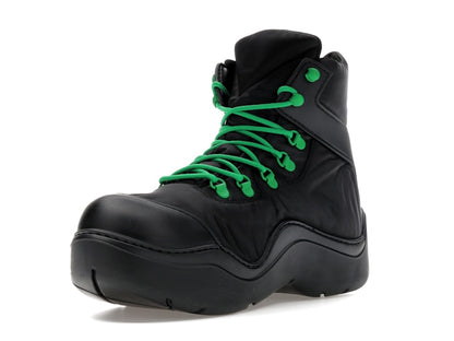 Bottega Veneta Puddle Bomber Black Green