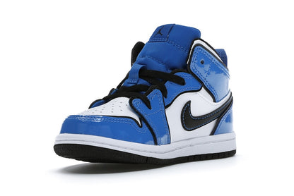 Jordan 1 Mid Signal Blue (TD)